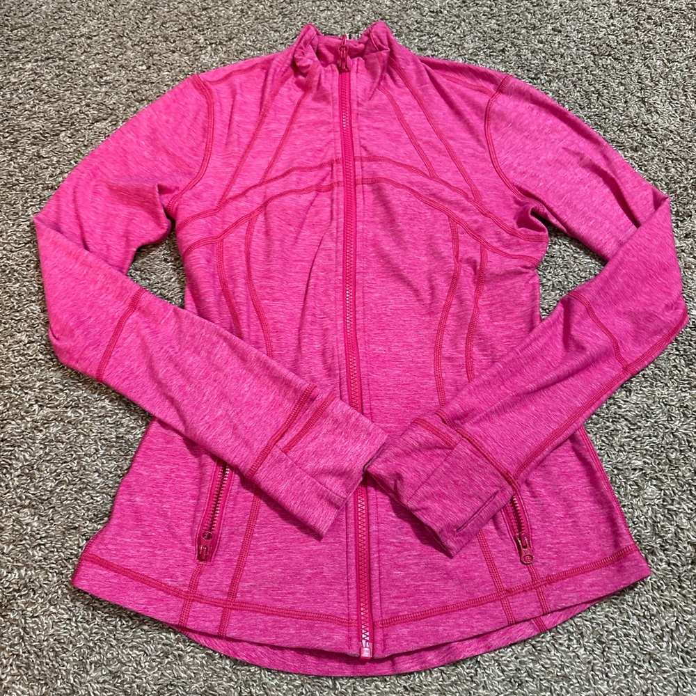 lululemon Define Fuchsia Jacket size 6